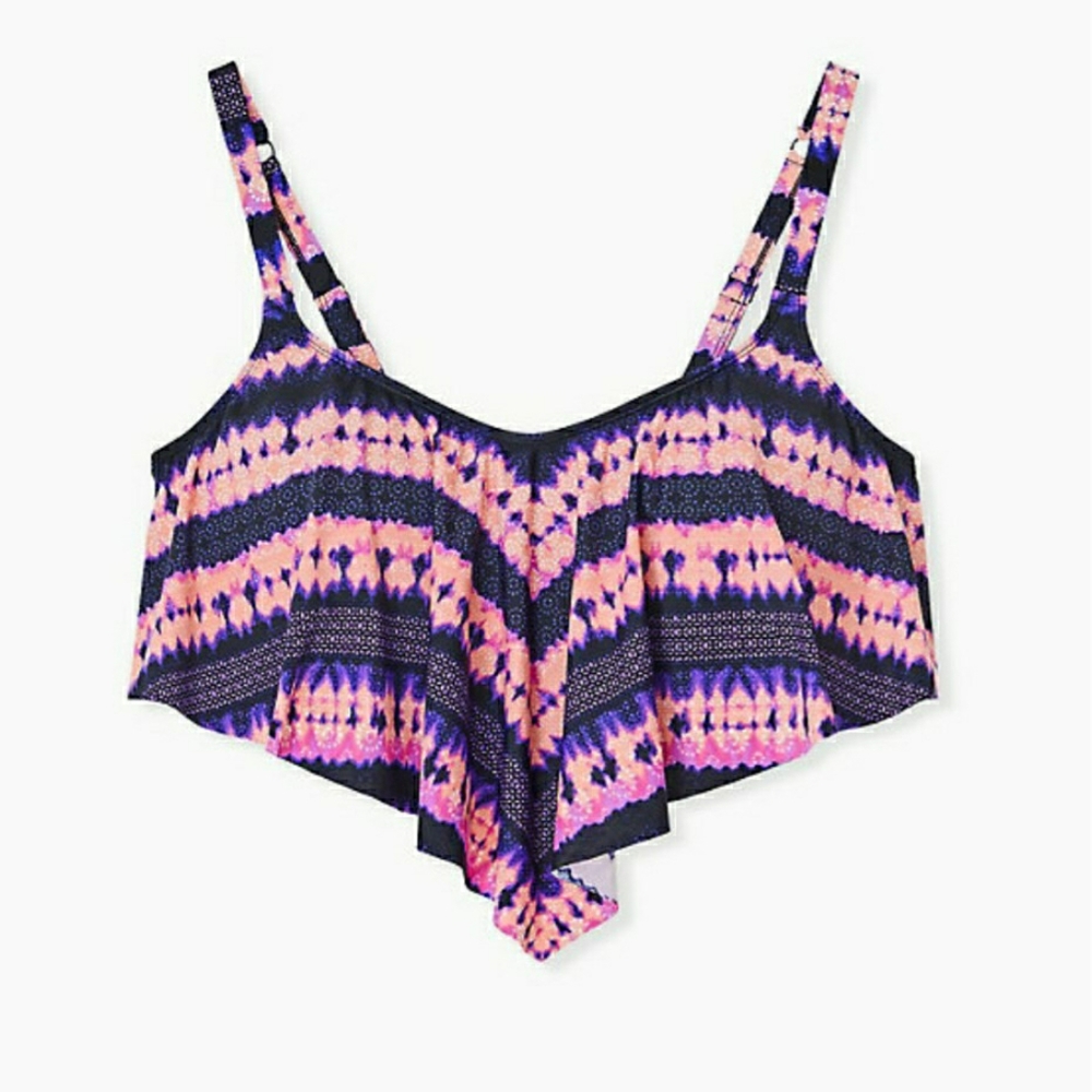 Torrid tye dye bikini TOP
